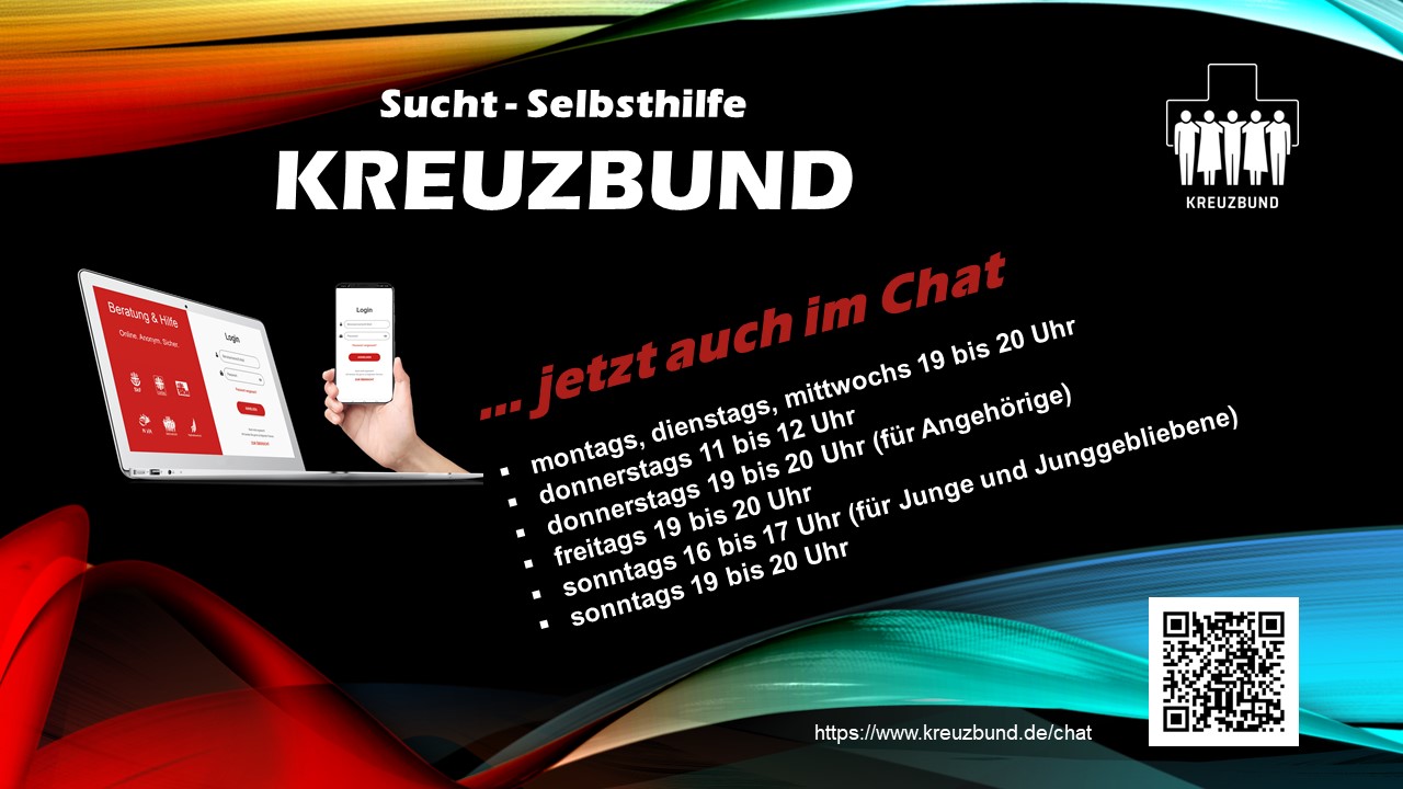 Hier gehts zum Kreuzbund-Chat